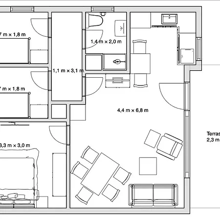 Ferienhaus Haus Eickenbrock Wichter Weg 12 Norddeich (Norden)